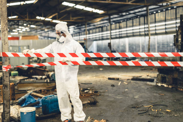 Professional Biohazard technician working in Hebron, MD